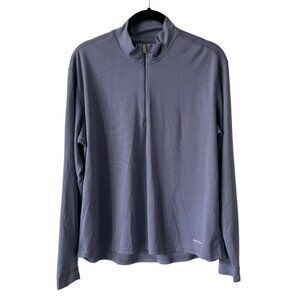 Patagonia Capilene Midweight 1/2 Zip Long Sleeve Activewear Shirt Purple Large